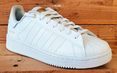 Adidas Superstar Tech Low Leather Trainers UK7.5/US9/EU41 GZ7493 Triple White
