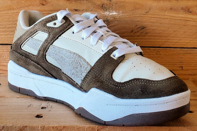 Puma Slipstream Low Leather Trainers UK7/US8/EU40.5 392108-03 Cream/Brown