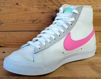 Nike Blazer Mid Leather Trainers UK6/US8.5/EU40 DA4295-100 Vintage Pastel