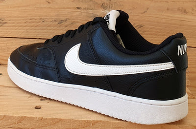 Nike Court Vision Low Leather Trainers CD5463-001 Black/White UK8/US9/EU42.5