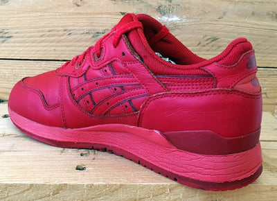 Asics Gel Lyte III Low Leather Trainers H63QK Valantines Red UK5/US6/EU38