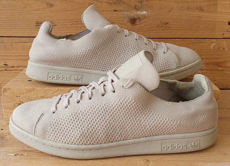 Adidas Stan Smith Low Primeknit Trainers UK10.5/US11/EU45 S82156 Clear Brown