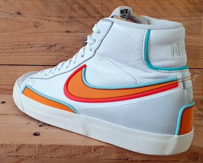 Nike Blazer Infinite Leather Trainers UK7.5/US8.5/EU42 DA7233-100 White Kumquat