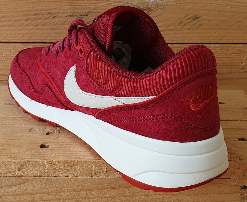 Nike Air Odyssey Low Suede Trainers UK8/US9/EU42.5 684773-601 Team Red/White