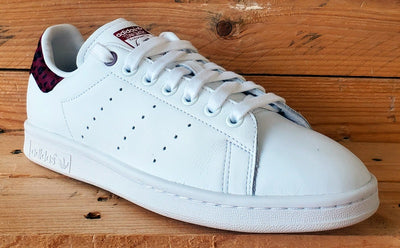Adidas Stan Smith Low Leather Trainers UK6/US7.5/EU39 EE4896 White/Leopard