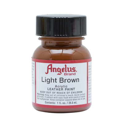 Angelus Acrylic Leather Paint Light Brown 1fl oz / 30ml Custom Sneakers