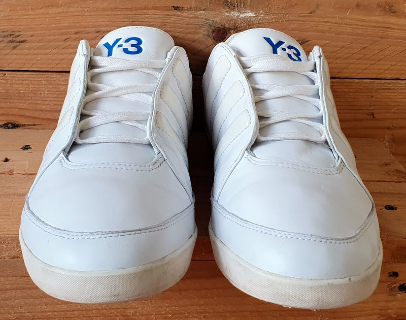 Adidas Y-3 Yohji Yamamoto Low Leather Trainers UK8.5/US9/EU42.5 034366 White