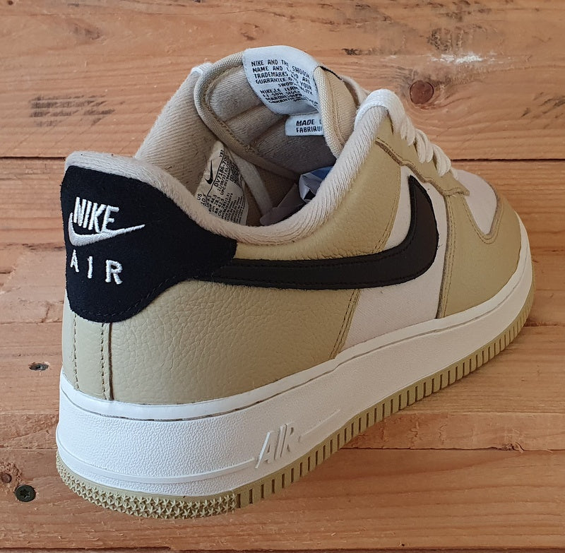 Nike Air Force 1 Low Leather Trainers UK9.5/US10.5/EU44.5 DV7186-700 Team Gold