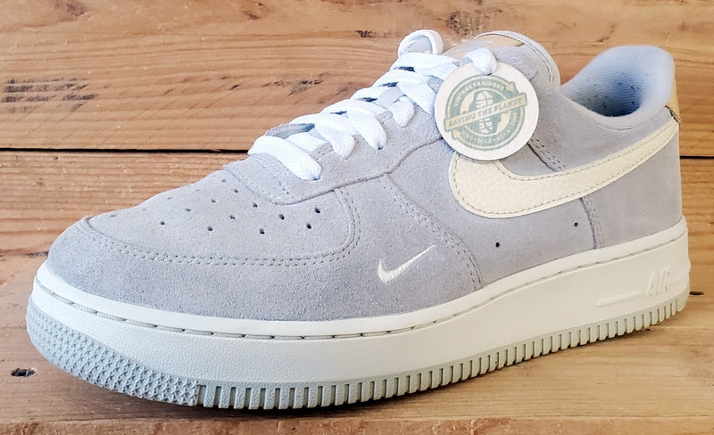 Nike Air Force 1 Low Suede Trainers UK6/US8.5/EU40 DZ4863-001 Light Bone
