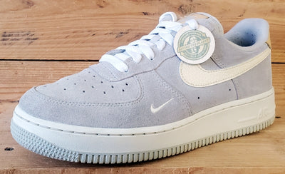 Nike Air Force 1 Low Suede Trainers UK6/US8.5/EU40 DZ4863-001 Light Bone