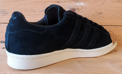 Adidas Superstar 80s Cork Low Suede Trainers UK6/US7.5/EU39 BY2963 Black