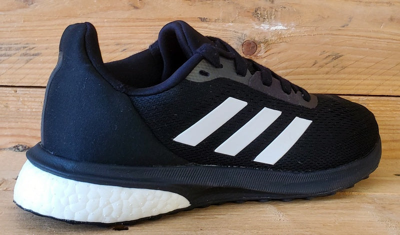 Adidas Astrarun Low Textile Trainers UK5.5/US7/EU38.5 EF8851 Core Black/White