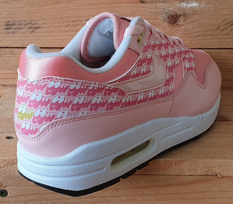 Nike Air Max 1 Strawberry Lemonade Trainers UK9/US10/EU44 CJ0609-600 Pink