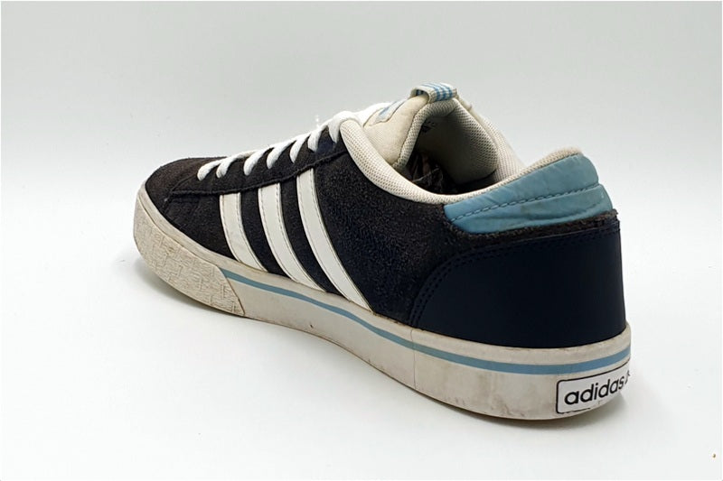 Adidas ST Neo Daily Suede Trainers F38513 Navy/Blue/White UK9.5/US10/EU44
