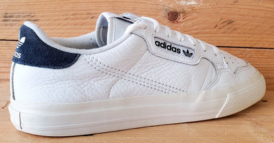 Adidas Continental Vulc Low Leather Trainers UK8/US8.5/EU42 EG4588 White/Navy