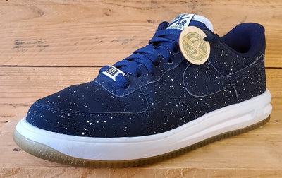 Nike Lunar Force 1 Low Trainers UK7.5/US8.5/EU42 654256-402 Blue Space/Speckle