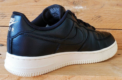 Nike Air Force 1 Low Leather Trainers UK4.5/US7/EU38 DV3907-900 Black/White