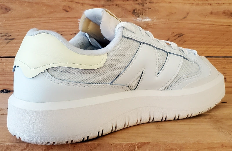 New Balance CT302 Low Leather/Textile Trainers UK7/US7.5/EU40.5 CT302OF White