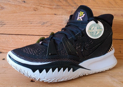 Nike Kyrie 7 Ripple Effect Mid Textile Trainers UK5/US5.5/EU38 CQ9326-005 Black