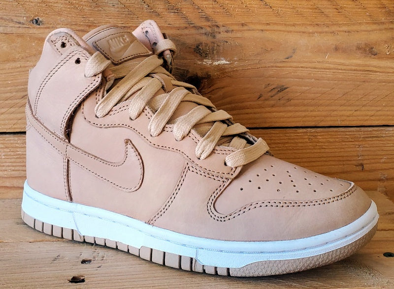 Nike Dunk Premium Mid Suede Trainers UK4/US6.5/EU37.5 DX2044-201 Vachetta Tan
