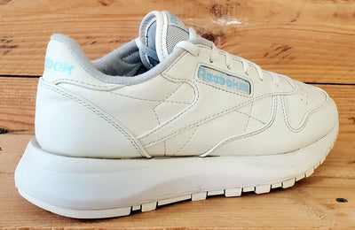 Reebok Classic Low Vegan Leather Trainers UK4.5/US7/EU37.5 100033448 Chalk