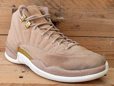 Nike Air Jordan 12 Mid Suede Trainers AO6068-203 Vachetta Tan UK6.5/US9/EU40.5