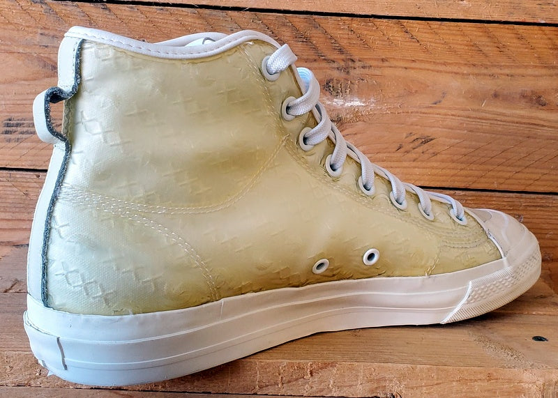 Adidas Nizza Mid Synthetic Trainers UK10.5/US11/EU45 FX2418 White