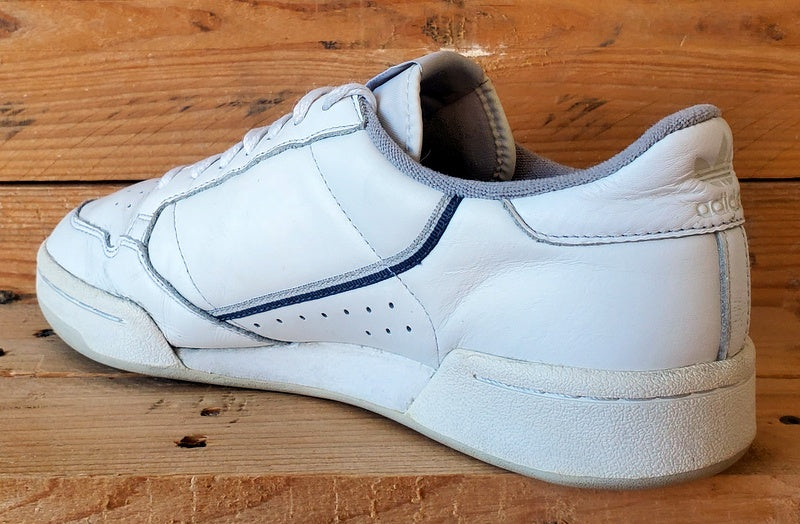 Adidas Continetal 80 Low Leather Trainers UK8/US8.5/EU42 EE5342 Cloud White