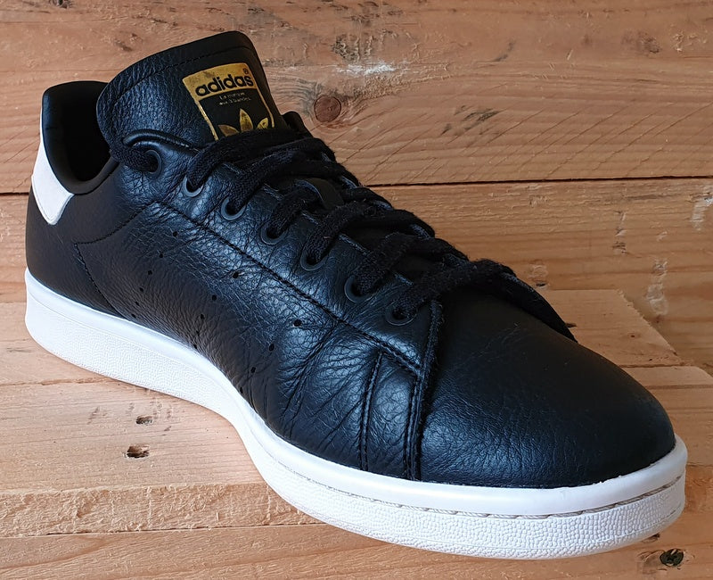 Adidas Stan Smith Low Leather Trainers UK11/US11.5/EU46 EH1476 Core Black/White