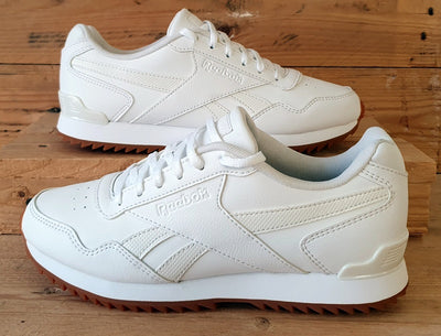 Reebok Royal Glide Low Leather Trainers UK5/US7.5/EU38 FW0151 White Gum Sole