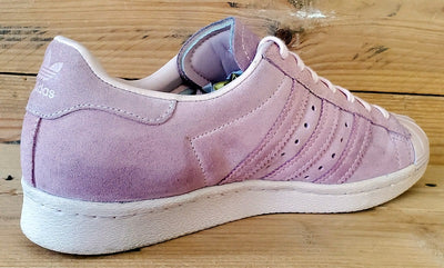 Adidas Superstar Metal Toe Low Suede Trainers UK6/US7.5/EU39 CP9946 Triple Pink