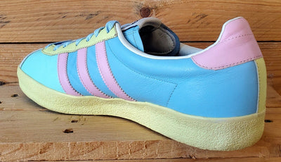 Adidas Gazelle Easter Low Leather Trainers UK10/US10.5/EU44.5 015572 Blue/Pink