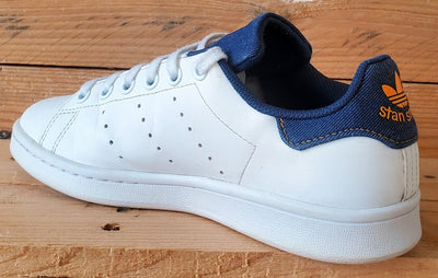 Adidas Stan Smith Low Leather Trainers UK4.5/US5/EU37 GZ7359 White/Navy