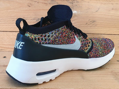 Nike Air Max Thea Flyknit Low Trainers UK4/US6.5/EU37.5 881175-600 Multicolor