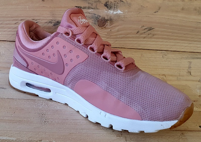 Nike Air Max Zero Textile Trainers UK5/US7.5/EU38.5 857661-602 Red Stardust