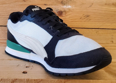 Puma ST Runner Low Textile Trainers UK6/US7/EU39 384640-23 Black/White