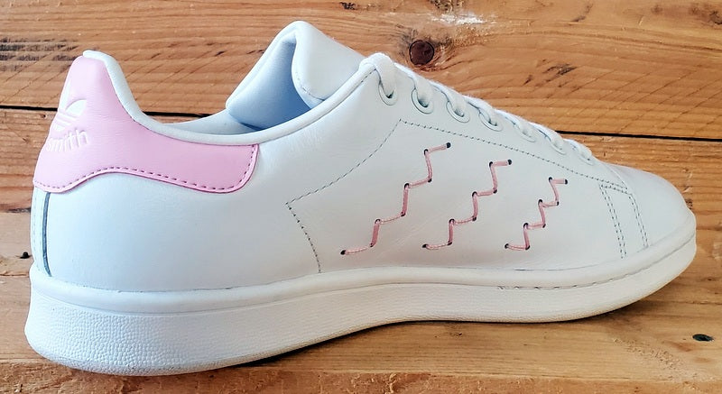 Adidas Stan Smith Zig Zag Low Leather Trainers UK7.5/US9/EU41 BZ0401 White/Pink