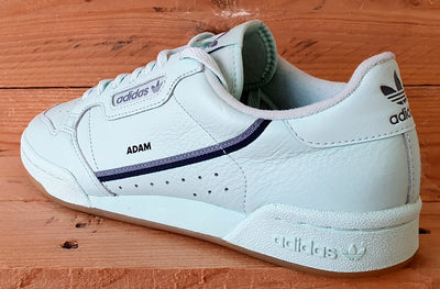 Adidas Continental 80 Low Leather Trainers UK6.5/US7/EU40 BD7641 Ice Mint