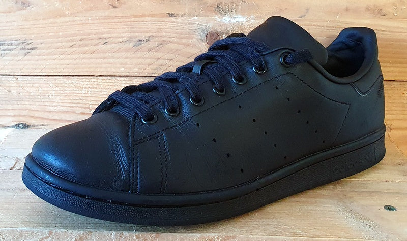 Adidas Stan Smith Low Leather Trainers UK10/US10.5/EU44.5 FX5499 Triple Black