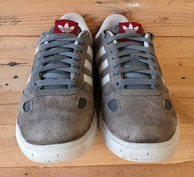 Adidas Original Ease Low Suede Trainers UK8/US8.5/EU42 C76648 Grey/White