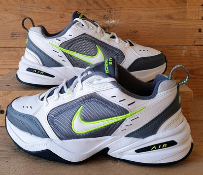 Nike Air Monarch IV Low Trainers UK5.5/US6/EU38.5 415445-100 White/Cool Grey