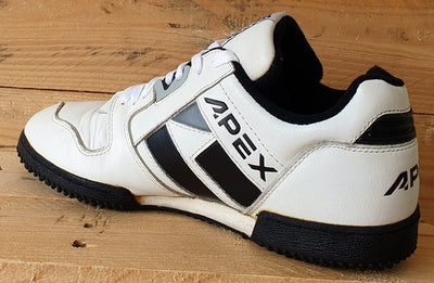 Apex Classic NFL Low Leather Trainers UK8/US9/EU42 617045 White/Black/Grey