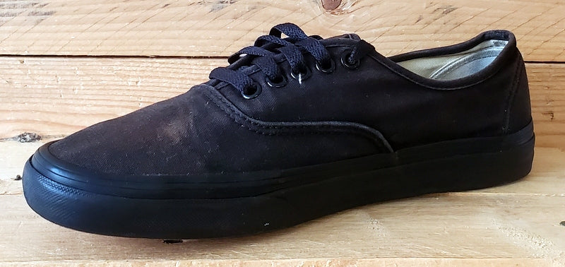 Vans Off The Wall Low Canvas Trainers UK9/US10/EU43 751505 Triple Black