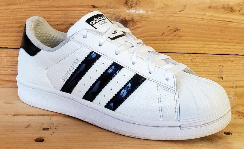 Adidas Superstar Low Leather Trainers UK5.5/US6/EU38.5 AQ3172 White/Black