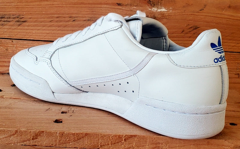 Adidas Continental 80 World Famous Leather Trainers UK9/US9.5/EU43 FV3743 White