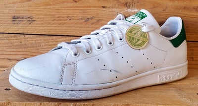 Adidas Stan Smith Low Leather Trainers UK9.5/US10/EU44 M20324 White/Green