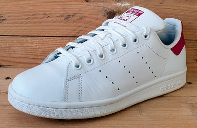 Adidas Stan Smith Low Leather Trainers UK5.5/US6/EU38.5 B32703 White/Pink