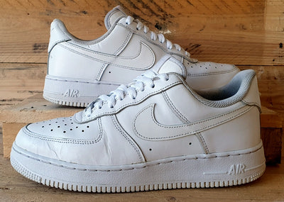 Nike Air Force 1 Low Leather Trainers UK7.5/US8.5/EU42 315122-111 Triple White