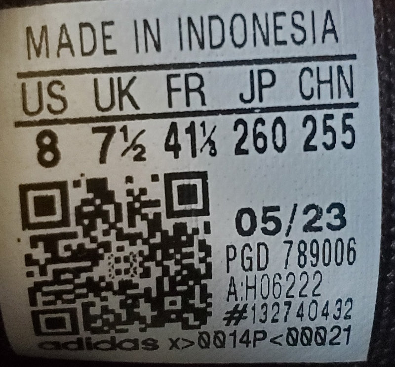 Adidas Streetcheck Cloadfoam Low Leather Trainers UK7.5/US8/EU41 H06222 Black