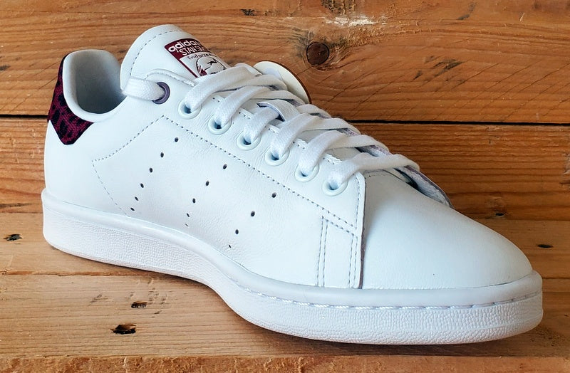 Adidas Stan Smith Low Leather Trainers UK6/US7.5/EU39 EE4896 White/Leopard